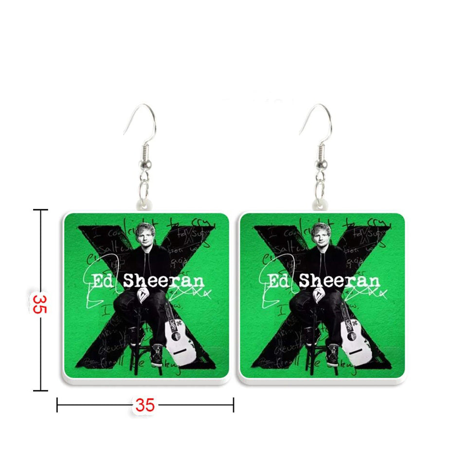 Ed Sheeran - Drop Earrings