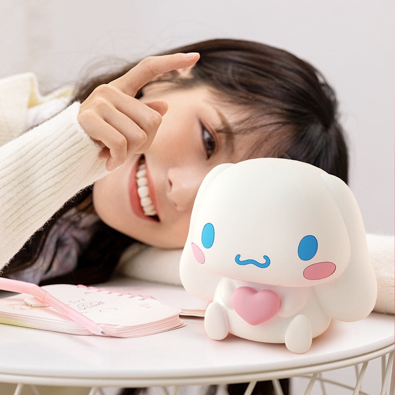 Kawaii Cartoon Sanrio Cinnamonroll Silicone Lamp