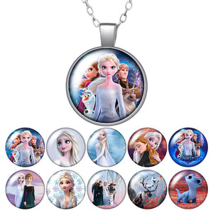 Disney Frozen - Round Necklaces