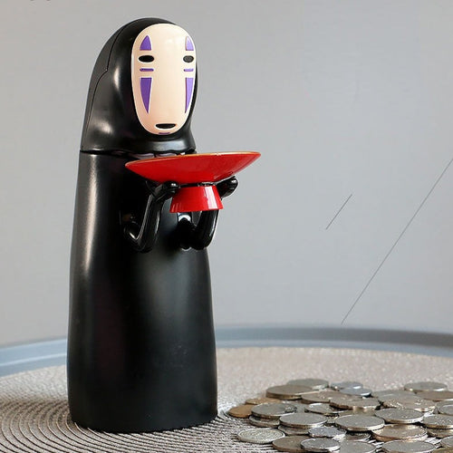 Spirited Away Faceless Man Piggy Coins Bank