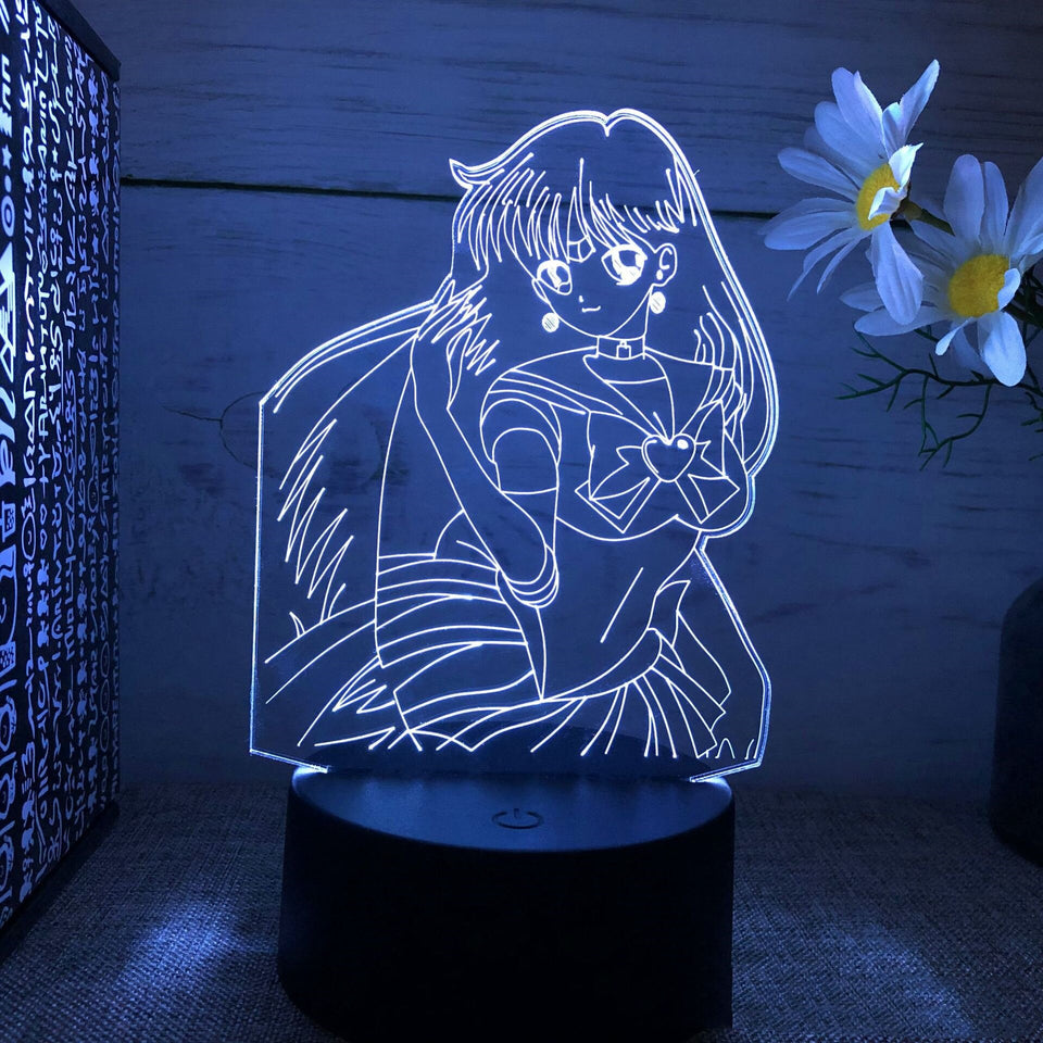 Anime Sailor Moon Colorful Led Night Light