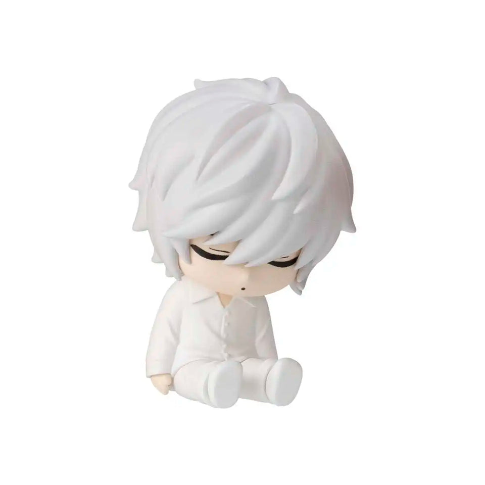 Anime Sleeping Chibi Figure Set - Cute Mini L Lawliet, Light Yagami, Misa Amane & Near Sleeping Statue - Kawaii Desktop PVC Model Toy Collection - Cool Otaku Gift for Bedroom Display