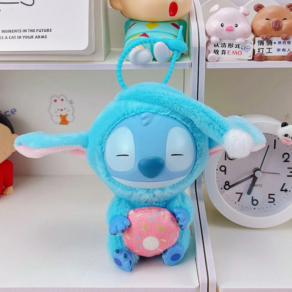 Stitch Plush Keychain – Cute Lilo & Stitch Keyring Doll, Kawaii Bag Pendant Gift for Girls