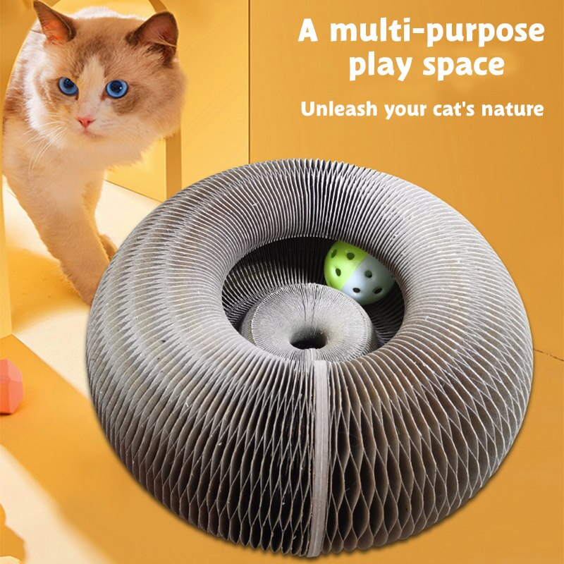 Magic Organ Cat Corrugated Scratching Board
