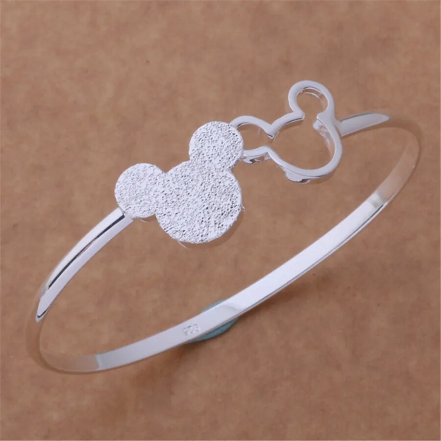 Mickey Mouse - Sterling Silver Bracelet