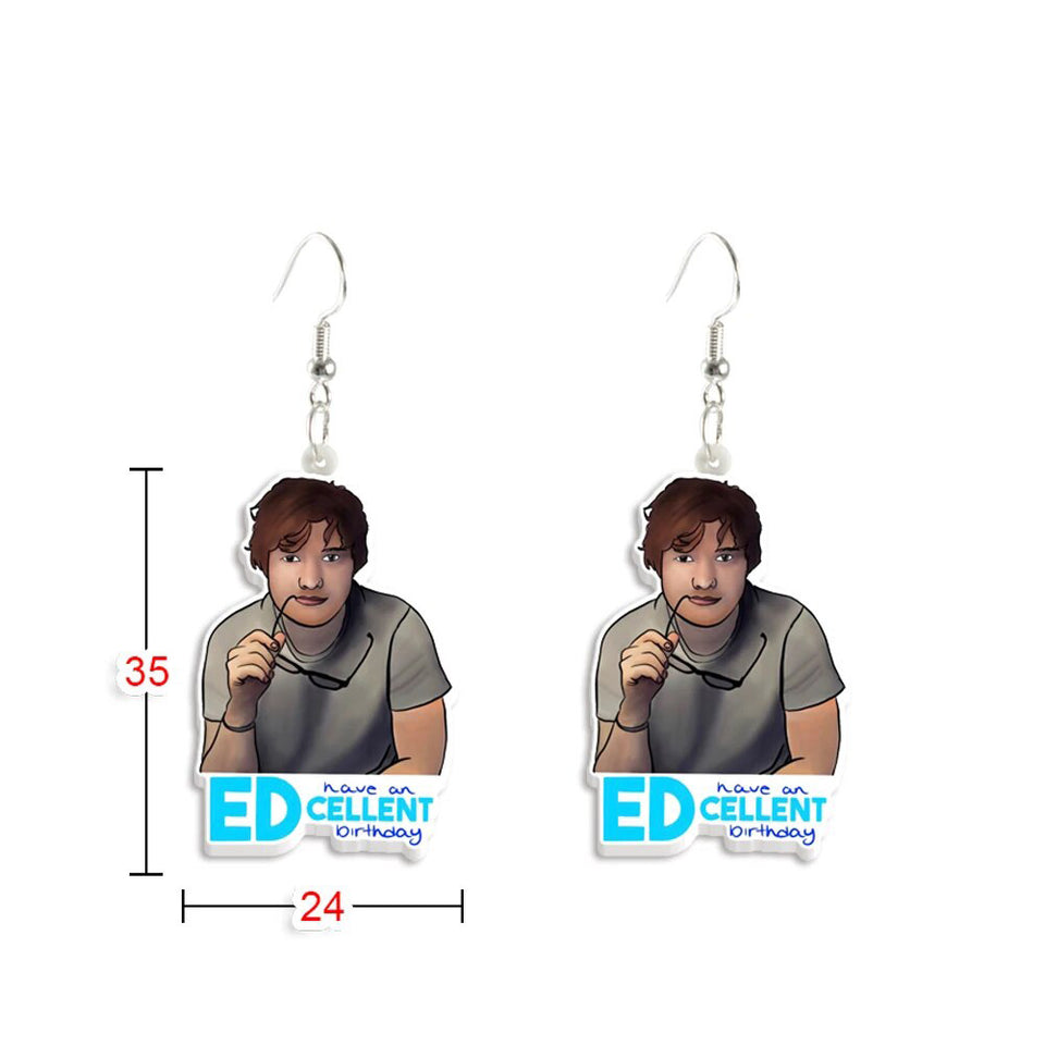 Ed Sheeran - Drop Earrings