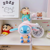 Stitch Plush Keychain – Cute Lilo & Stitch Keyring Doll, Kawaii Bag Pendant Gift for Girls