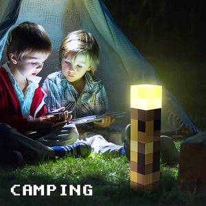Minecraft Brownstone Torch Night Lamp