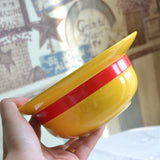 One Pieced Luffy Straw Hat Ceramic Bowl