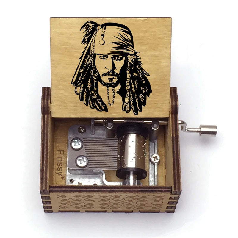 Captain Jack Pirates Of The Caribbean - Music Box