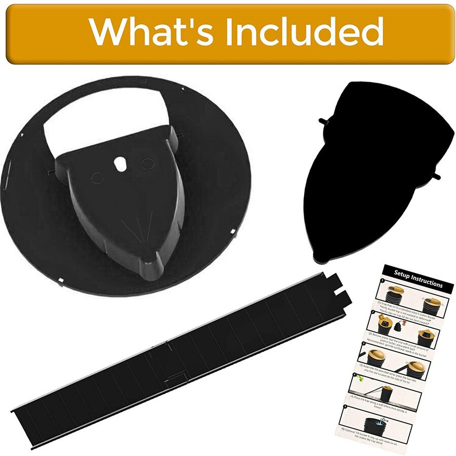 Smart Mouse Trap Plastic Bucket Lid