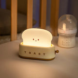 Cute Toaster Shape Night Light Lamp