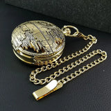 Star Wars Death Star Musical Pocket Watch – 2-in-1 Quartz Timepiece & Wind-Up Music Box