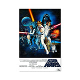 Star Wars: A New Hope (1977) Vintage Movie Poster – Premium Canvas Wall Art Print