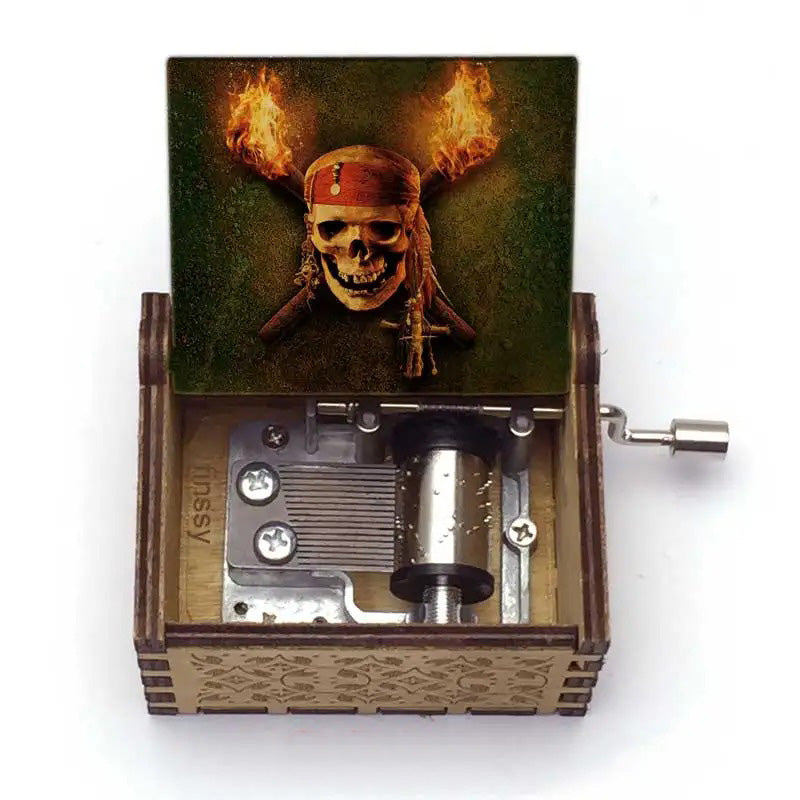 Captain Jack Pirates Of The Caribbean - Music Box
