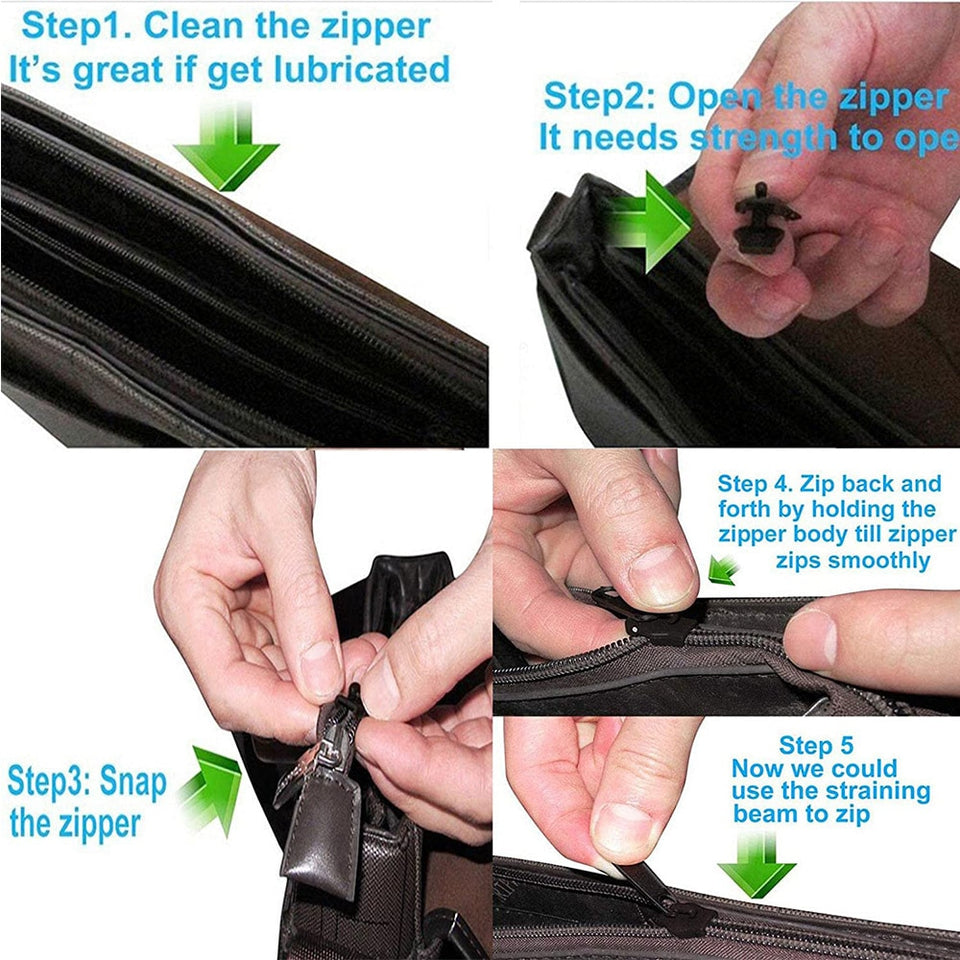 6pcs Instant Fix Universal Zip Slider