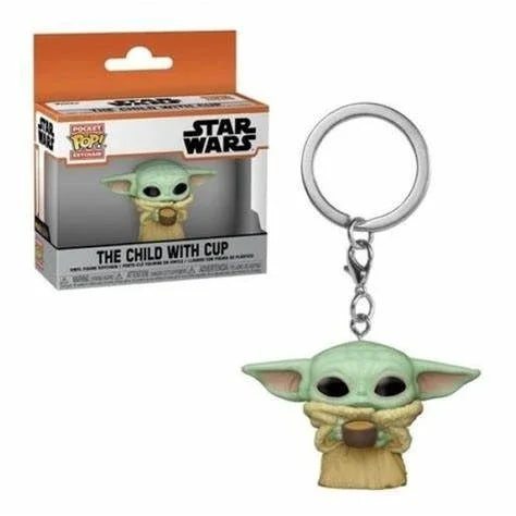 Star Wars Mini Figure Keychains - 29 Styles Featuring Baby Yoda (Grogu), The Mandalorian, Darth Vader, & Boba Fett - Premium Funko-Style Pocket Collectibles & Fan Gifts