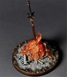 Dark Souls Bonfire Lit Action Figure - Iconic Game Rest Point LED Statue - Premium Desktop Ornament & Firelink Shrine Movie Peripheral Replica