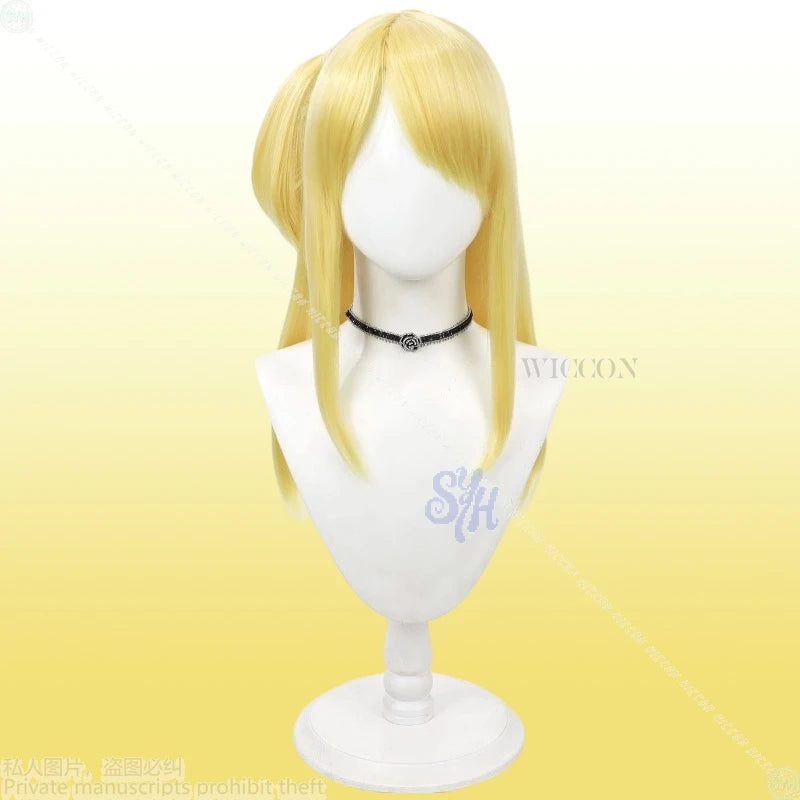 Fairy Tail Lucy Heartfilia Cosplay Costume Set - Sleeveless Top, Pleated Skirt, Belt, Whip Prop & Blonde Wig - Complete Anime Outfit for Conventions & Halloween