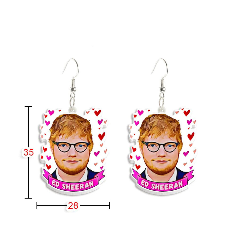 Ed Sheeran - Drop Earrings