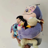 36cm Disney Lilo & Stitch Plush Set – Kawaii Jumba & Pleakley Soft Toys for Kids Gifts