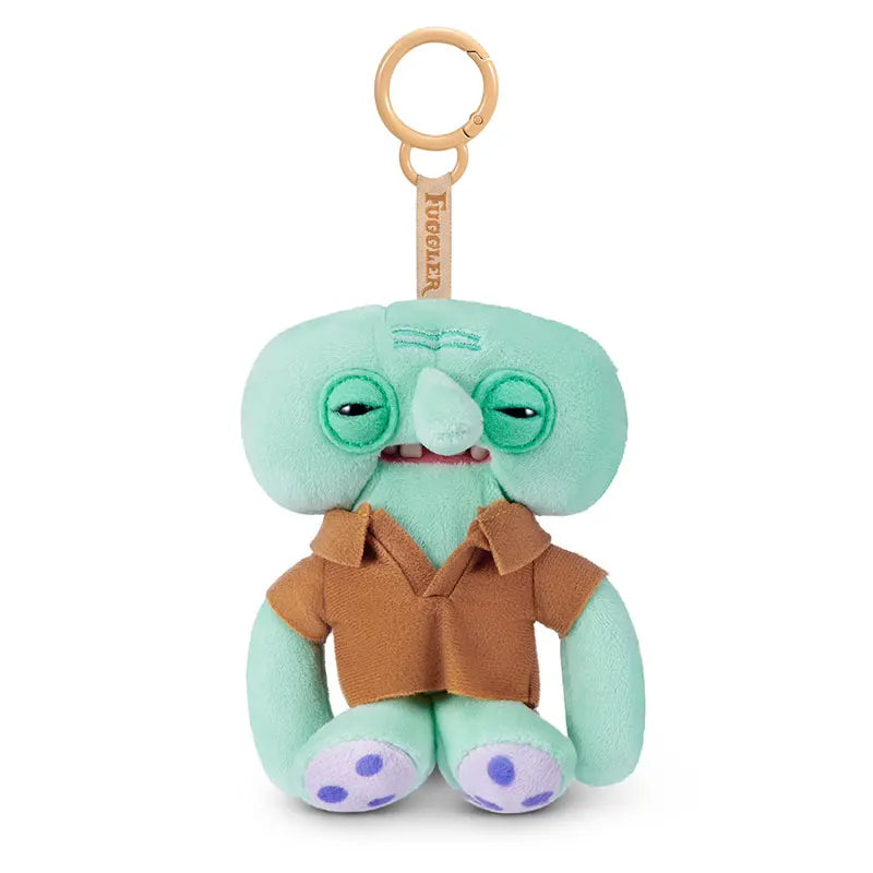 ZURU Fuggler x SpongeBob SquarePants Plush Collection - Limited Edition "Funny Ugly Monster" Keychains - Creepy-Cute Cartoon Collectibles - SpongeBob, Patrick, Squidward & Gary Editions