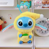 Stitch Plush Keychain – Cute Lilo & Stitch Keyring Doll, Kawaii Bag Pendant Gift for Girls