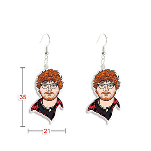 Ed Sheeran - Drop Earrings