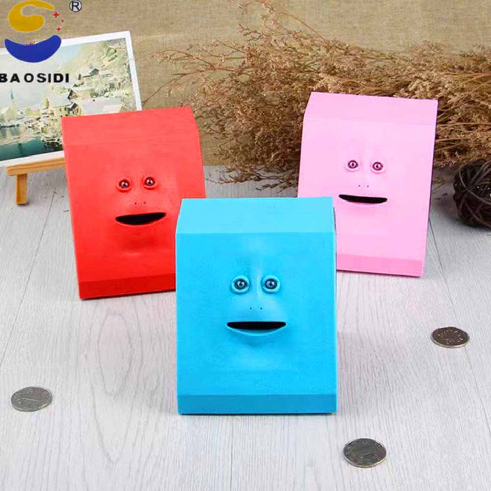 Human Face Eating Coin Banks