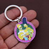 The Simpsons Family Keychain