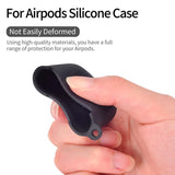 Anime Ninja Protective Silicone Case Cover for AirPods Pro / 1 & 2 / 3 - Shockproof Earphone Case with Carabiner Clip Featuring Akatsuki Cloud, Uchiha Crest & Rinnegan Seals - Gift for Anime Fans & Gamers