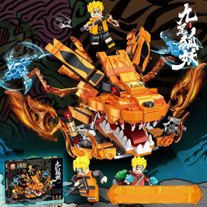 Naruto Anime Kyuubi Building Blocks