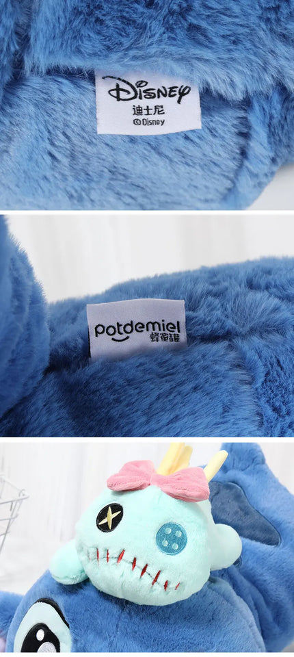 53cm Disney Stitch Lying Plush – Kawaii Stuffed Toy Pillow, Perfect Birthday Gift for Kids or Her