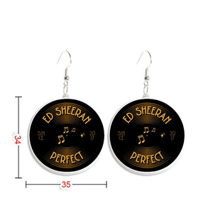 Ed Sheeran - Drop Earrings