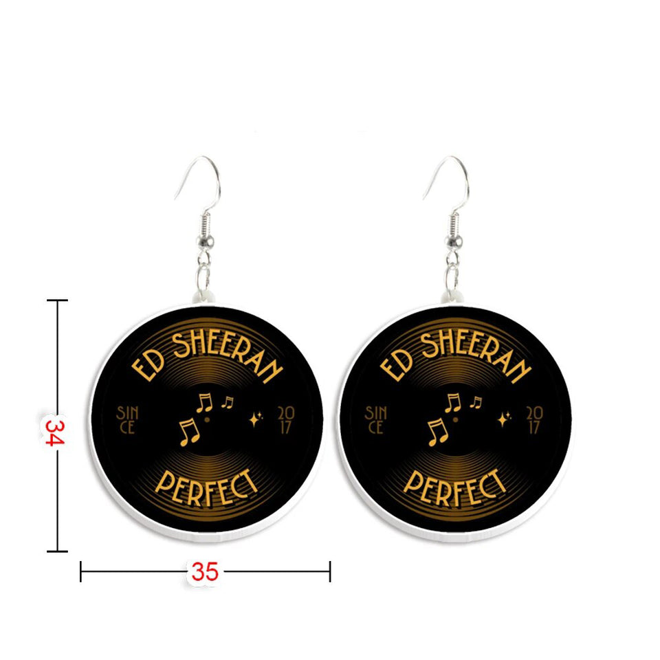 Ed Sheeran - Drop Earrings