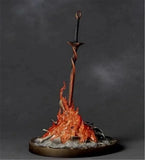 Dark Souls Bonfire Lit Action Figure - Iconic Game Rest Point LED Statue - Premium Desktop Ornament & Firelink Shrine Movie Peripheral Replica