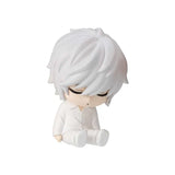 Anime Sleeping Chibi Figure Set - Cute Mini L Lawliet, Light Yagami, Misa Amane & Near Sleeping Statue - Kawaii Desktop PVC Model Toy Collection - Cool Otaku Gift for Bedroom Display