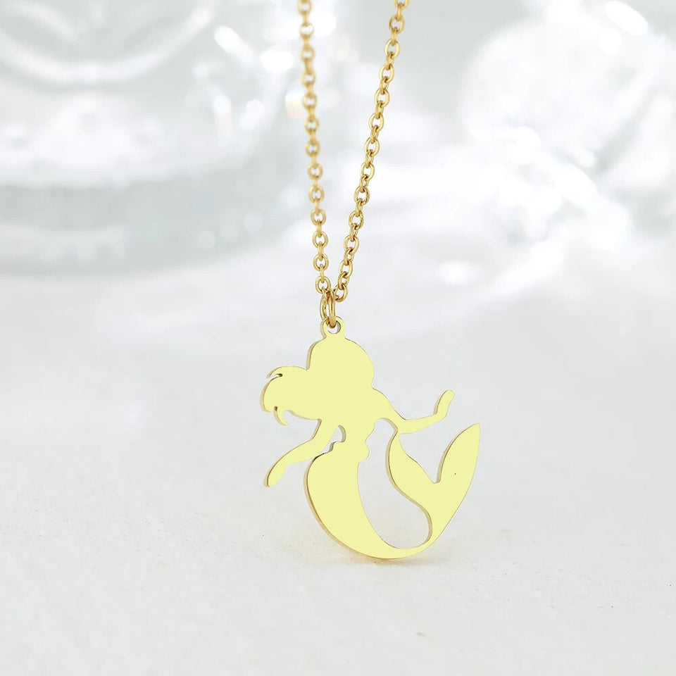 Little Mermaid - Stainless Chain Necklace