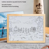 One Piece Luminous Hanging Painting Frame