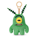 ZURU Fuggler x SpongeBob SquarePants Plush Collection - Limited Edition "Funny Ugly Monster" Keychains - Creepy-Cute Cartoon Collectibles - SpongeBob, Patrick, Squidward & Gary Editions