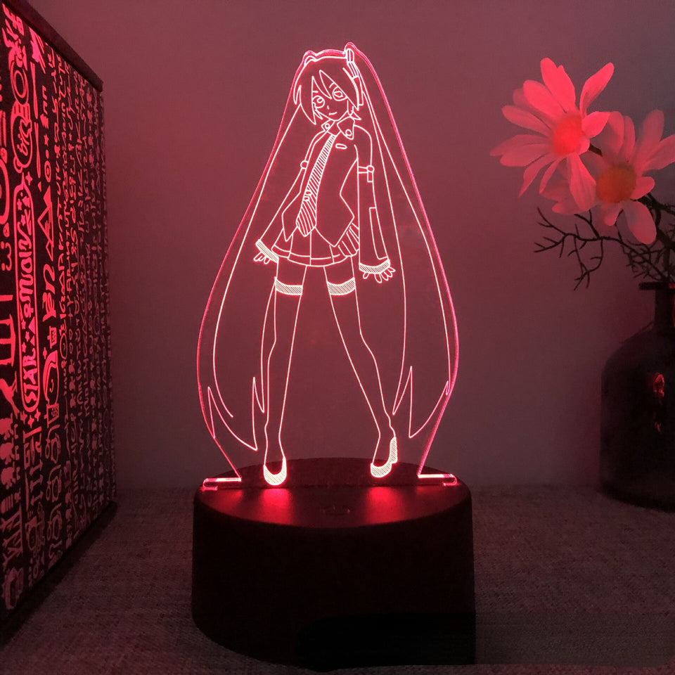 Anime Sailor Moon Colorful Led Night Light
