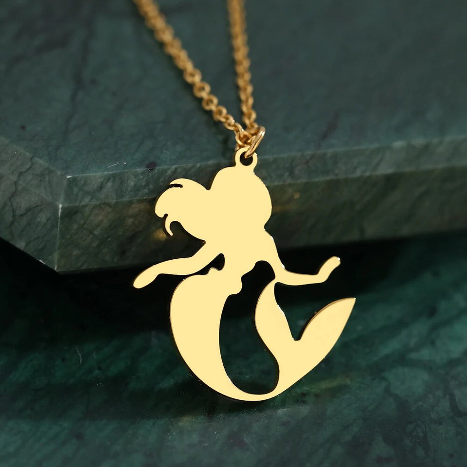 Little Mermaid - Stainless Chain Necklace