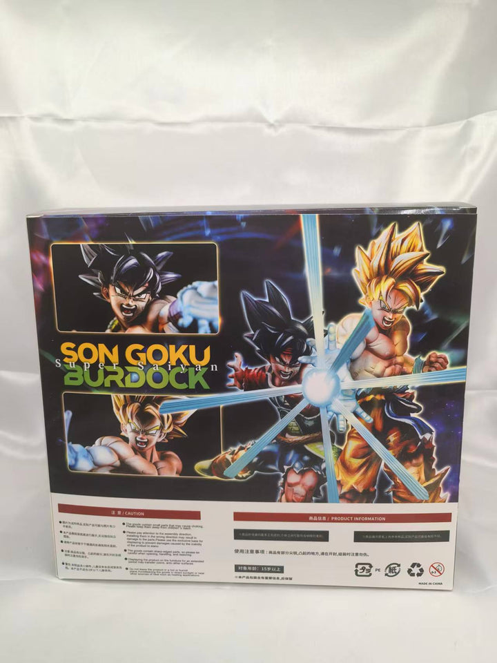 Dragon Ball Z Super Saiyan Son Goku & Bardock Figure 27cm