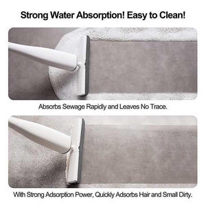 Portable Mini Squeeze Cleaning Mop (with 2 pcs head foam)