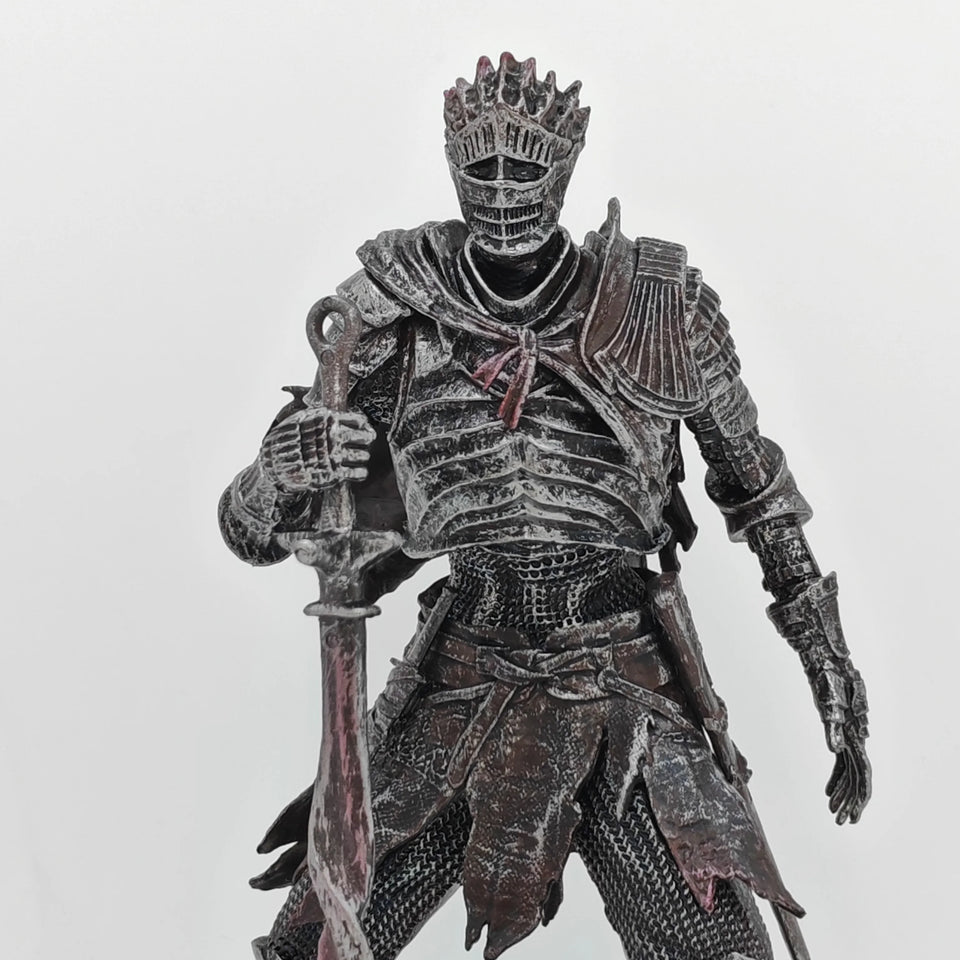Dark Souls 3 Soul of Cinder Action Figure - 18cm Salary King's Avatar Knight Statue - Premium Undead Soldier Model & Desktop Ornament Toy