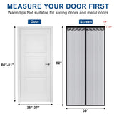 Automatic Closing Magnetic Mesh Curtain