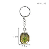 Harry Potter Horcrux Necklace & Keychain Set - Slytherin Locket, Ravenclaw Diadem, Hufflepuff Cup - Vintage Movie Replica Jewelry for Fans