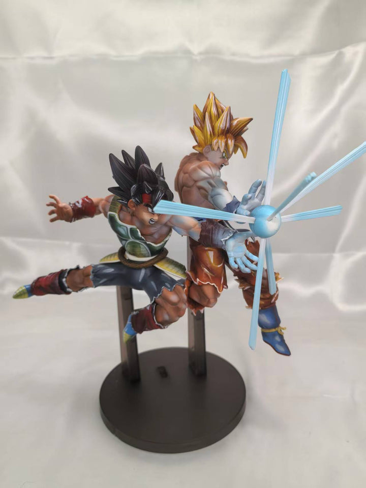 Dragon Ball Z Super Saiyan Son Goku & Bardock Figure 27cm