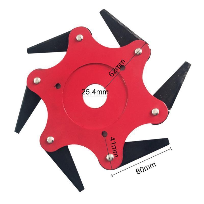 Universal 6 Blades Grass Trimmer Rotary Mowing Disc