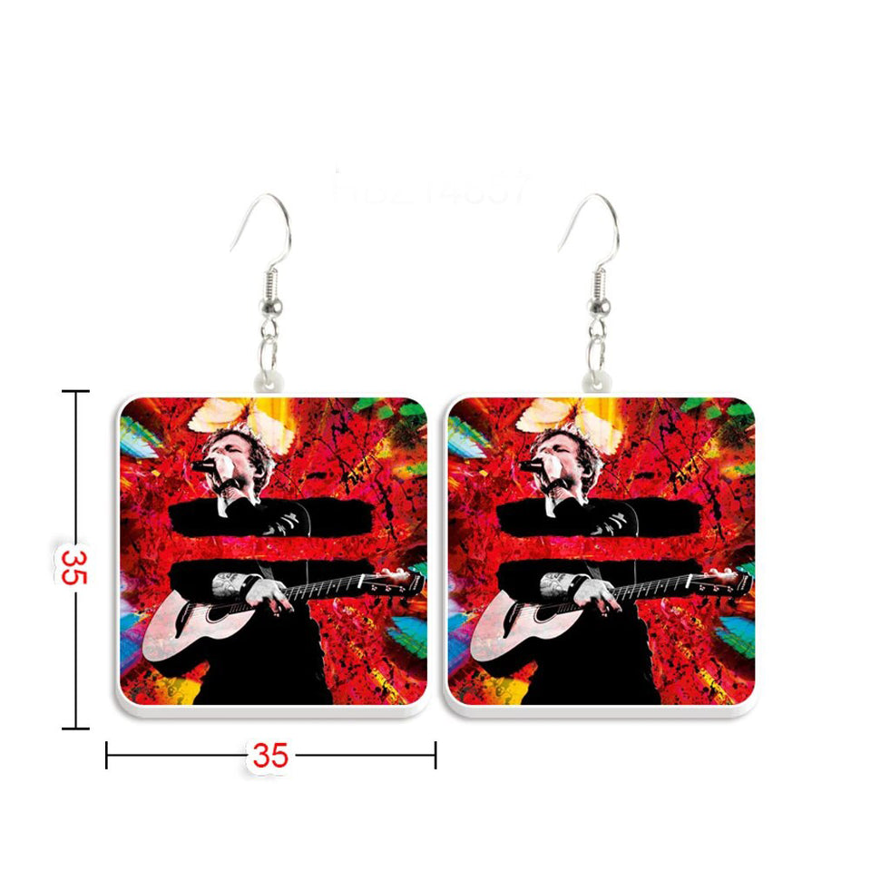 Ed Sheeran - Drop Earrings